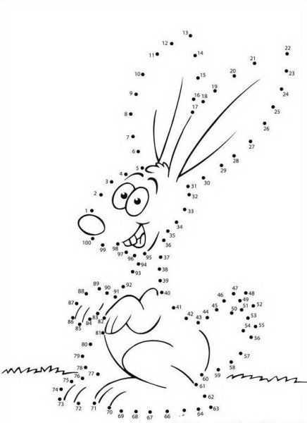 Дорисовать картинку по точкам