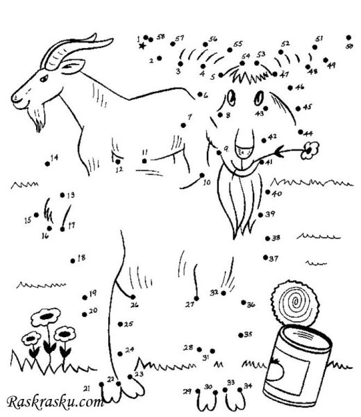 Рисование по цифрам для школьников