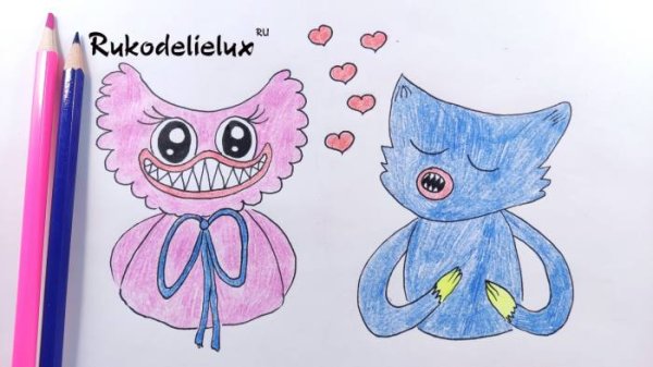 Киси МИСИ рисунок легко