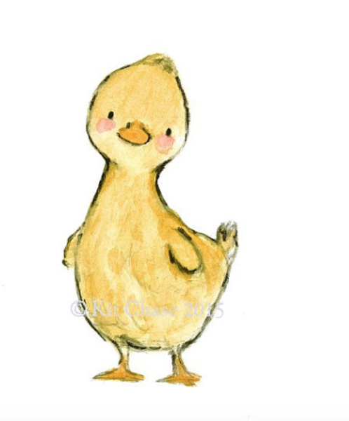 Милые утята арт