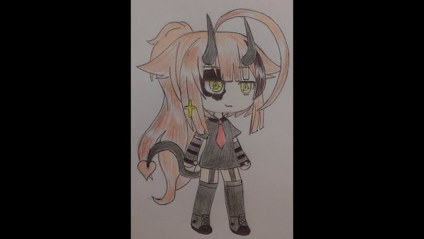 Лёгкие рисунки гача лайф