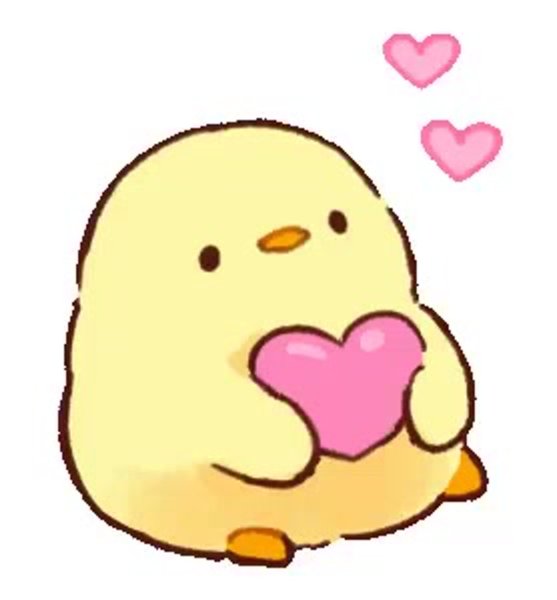 Цыпленок с сердечком