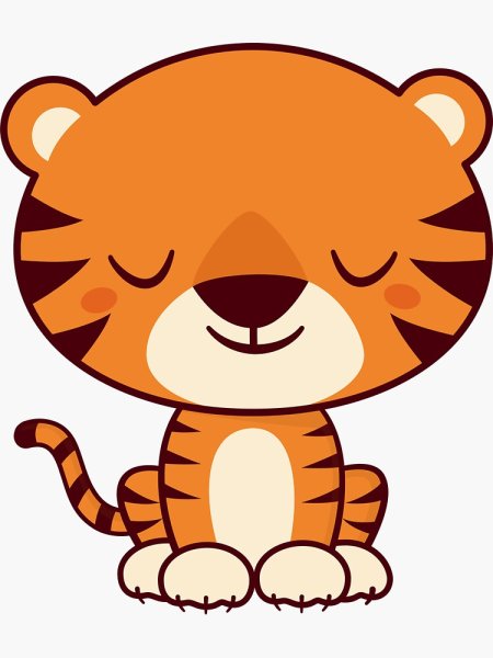 Кавайный Тигренок