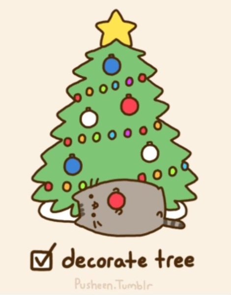 Кот Пушин новый год