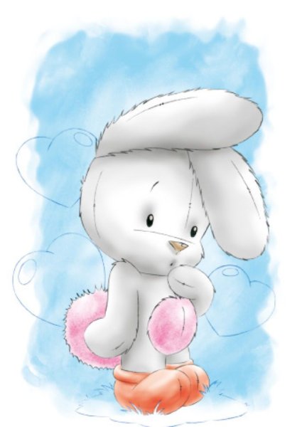 Зайки мультяшные