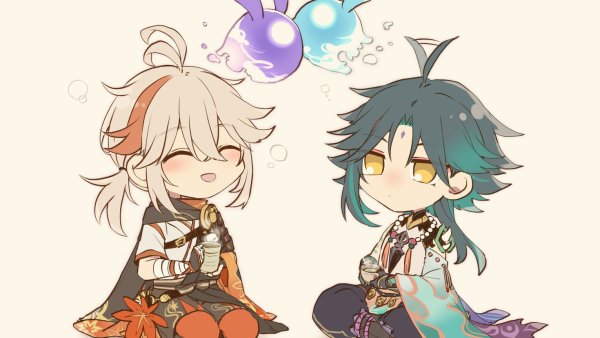 Сяо и Казуха