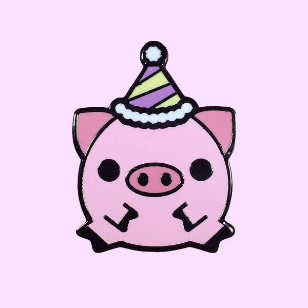 Кавайная мордашка свинки