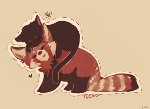 Красная Панда аниме