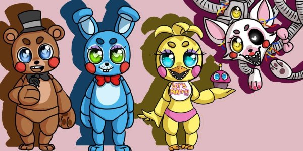 Хэппи 3 френдс FNAF