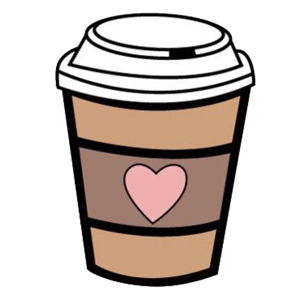 Стаканчик кофе для срисовки