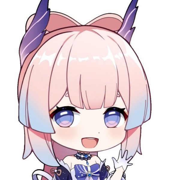 Геншин Чиби Стикеры Кокоми