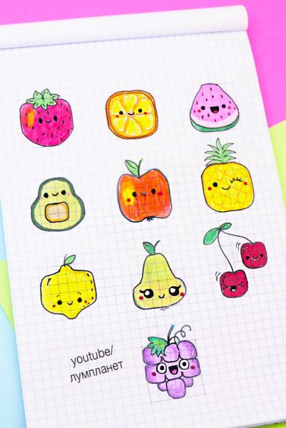 Квадратные фрукты Лум планет