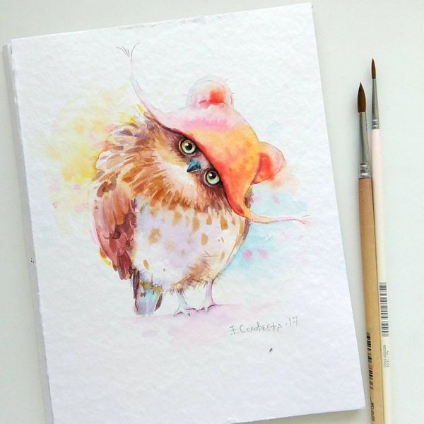 Соловьева Евгения художница акварелист