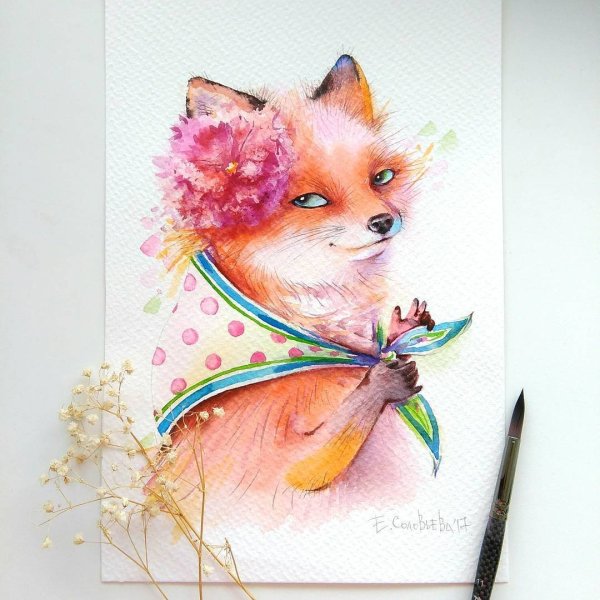 Соловьева Евгения художница акварелист