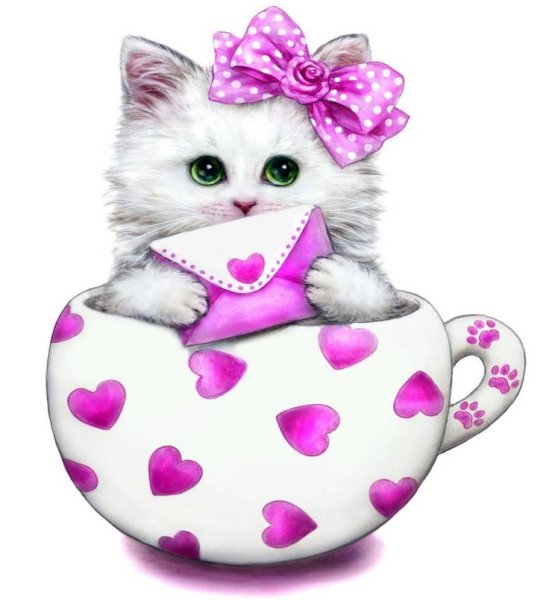 Котики для рисования