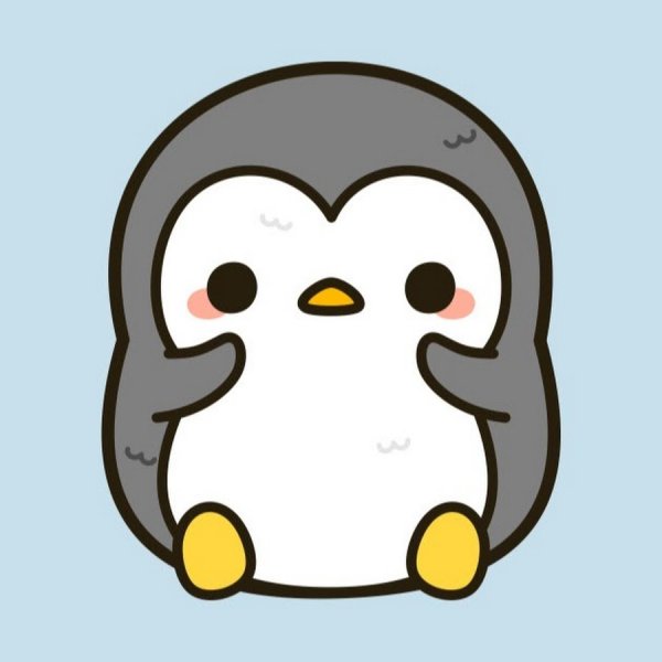 Милый кавайный Пингвин