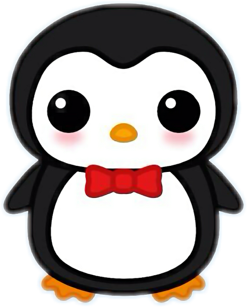 Пингвин арт милый