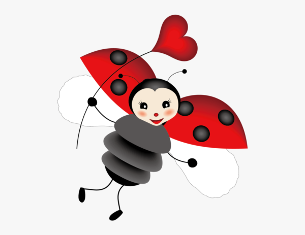 Божья коровка векторное изображение