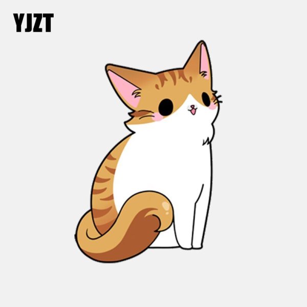 Кот арт мультяшный