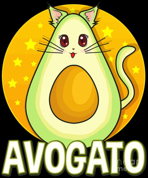 Авокадо кошечка