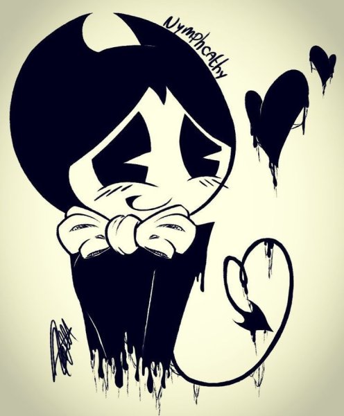 БЕНДИ И чернильная машина арт