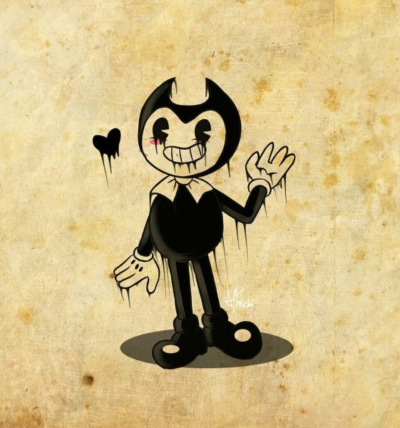 БЕНДИ И чернильная машина арт