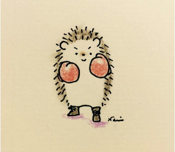 Ежик Минимализм