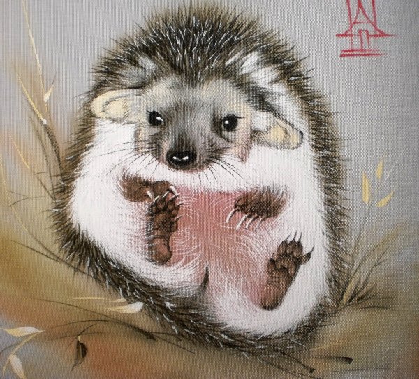 Еж в живописи