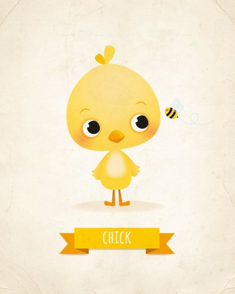 Цыпленок арт