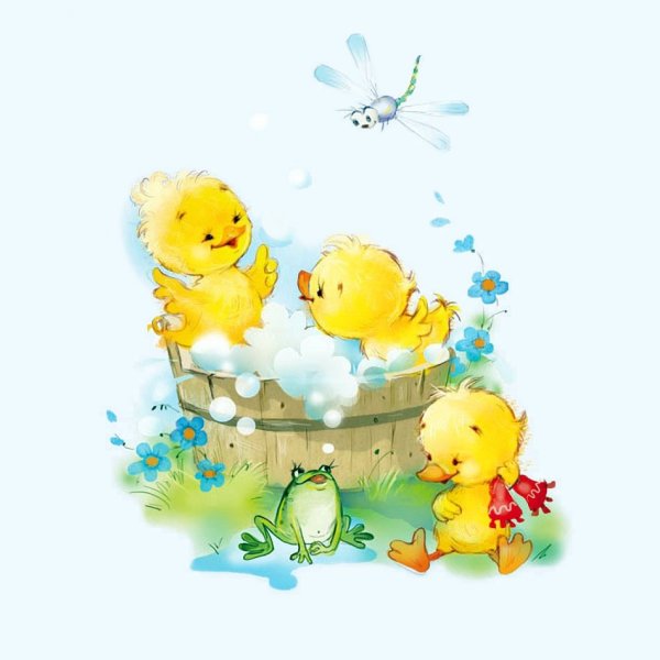 Милые детские иллюстрации