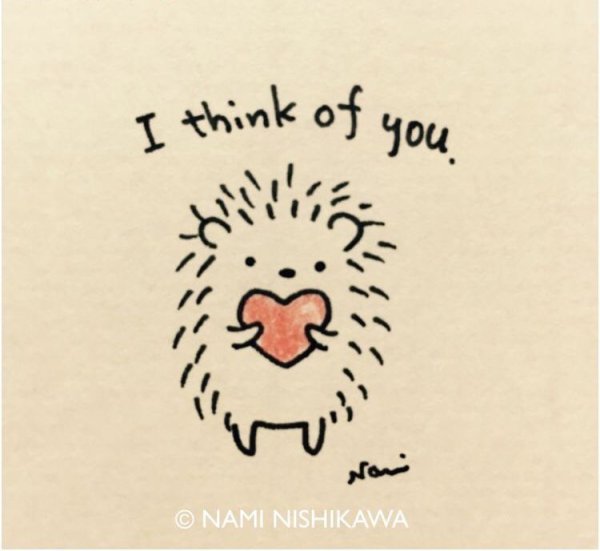 Милый Ежик рисунок для срисовки