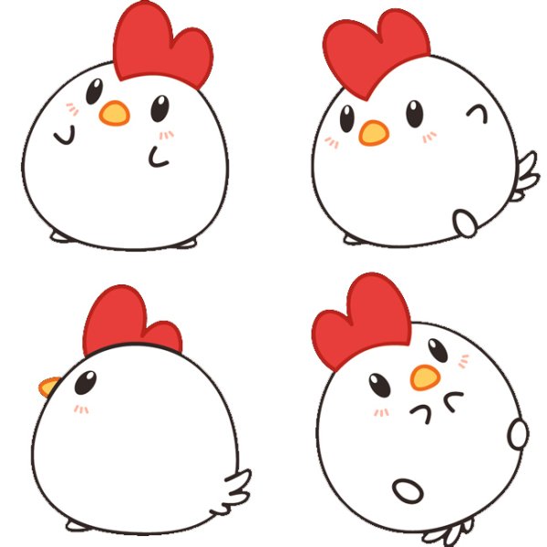 Рисунки для срисовки цыпленок