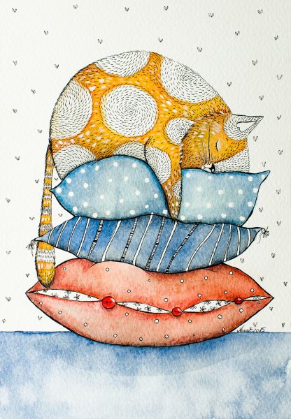 Акварельные иллюстрации