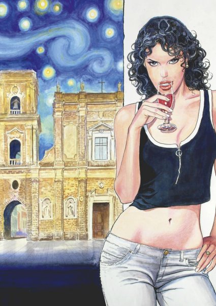 Milo Manara рисунки