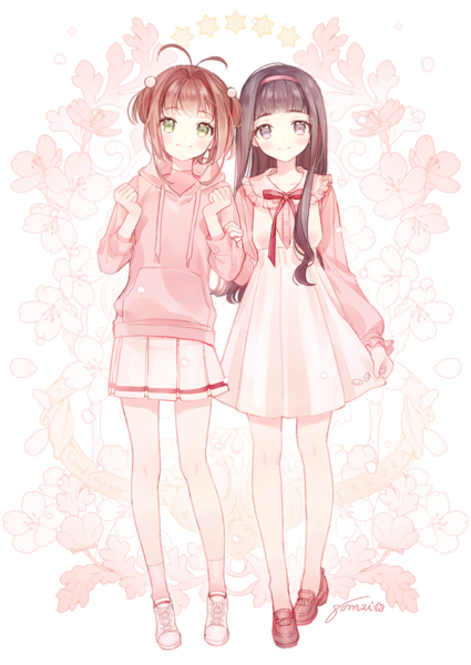 Пастельные подруги аниме