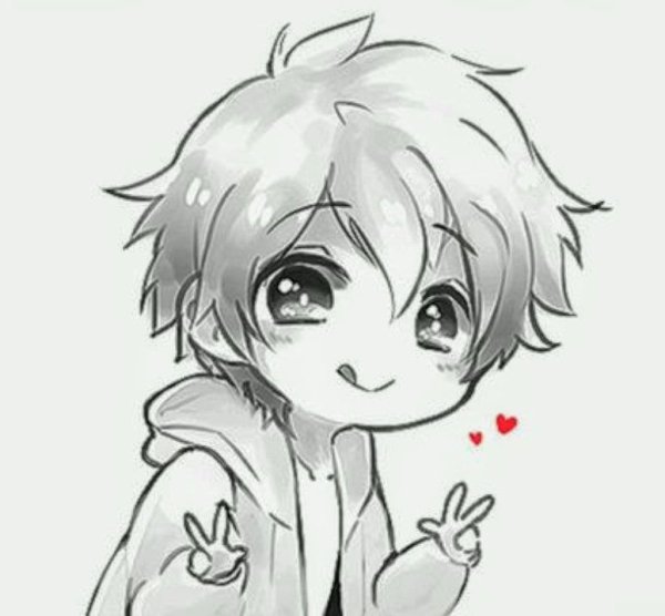 Аниме мальчики для срисовки