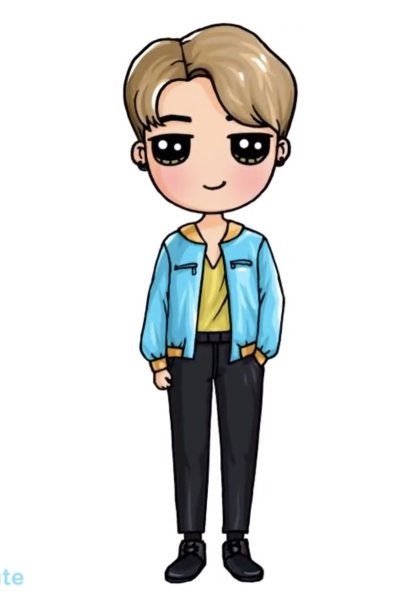 Милые мультяшные парни