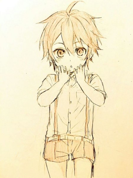 Рисунки аниме мальчики