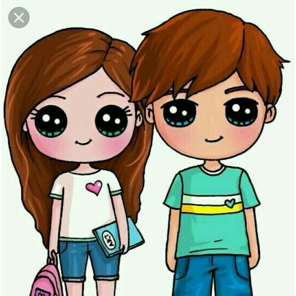 Кавайные мальчики для срисовки