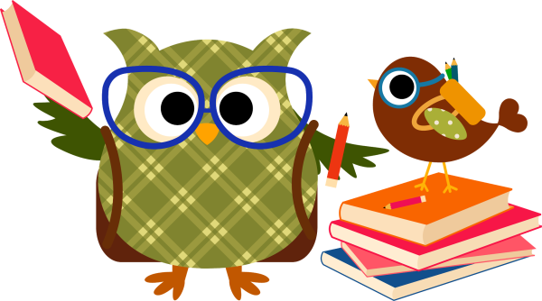 Сова с книжкой