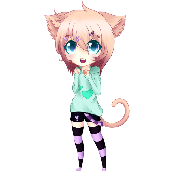 Аниме котики