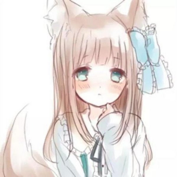 Аниме неко кавай