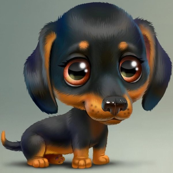 Мультяшных собачек