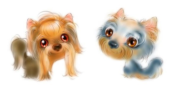 Мультяшные Шпицы