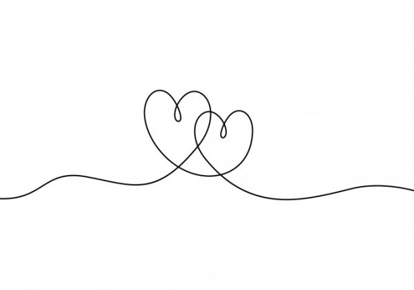 Любовь одной линией