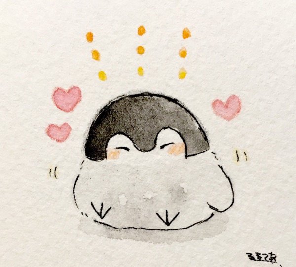 Пингвин арт кавай