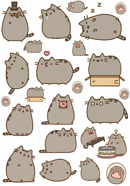 Наклейки для срисовки Пушин