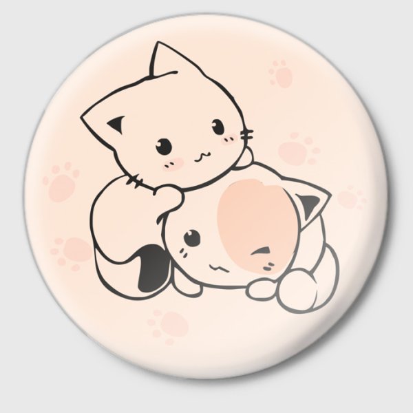 Значки с котами