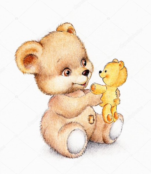 Милые мишки картинки мультяшные