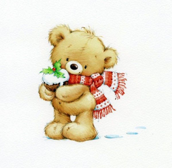 Иллюстрации Марины Федотовой мишки